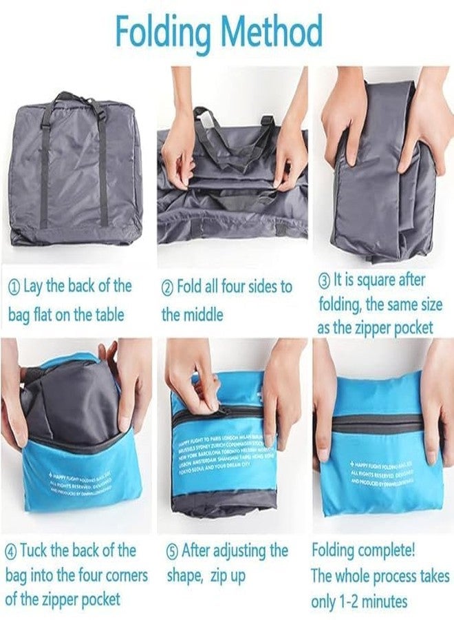 Zerolex Multi-Functional foldebal Travel Bag Water Resistant Travel Pouch Bag Undergarments & Cloth Storage Organizer Travelling Suitcase Bag (1Pcs) (Multicolor) - Image 5